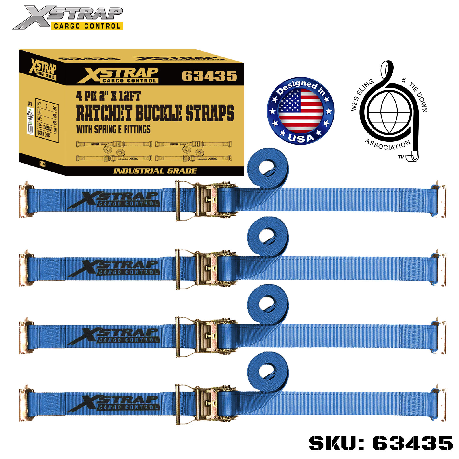 Xstrap 63435 Dây đai Ratchet 2