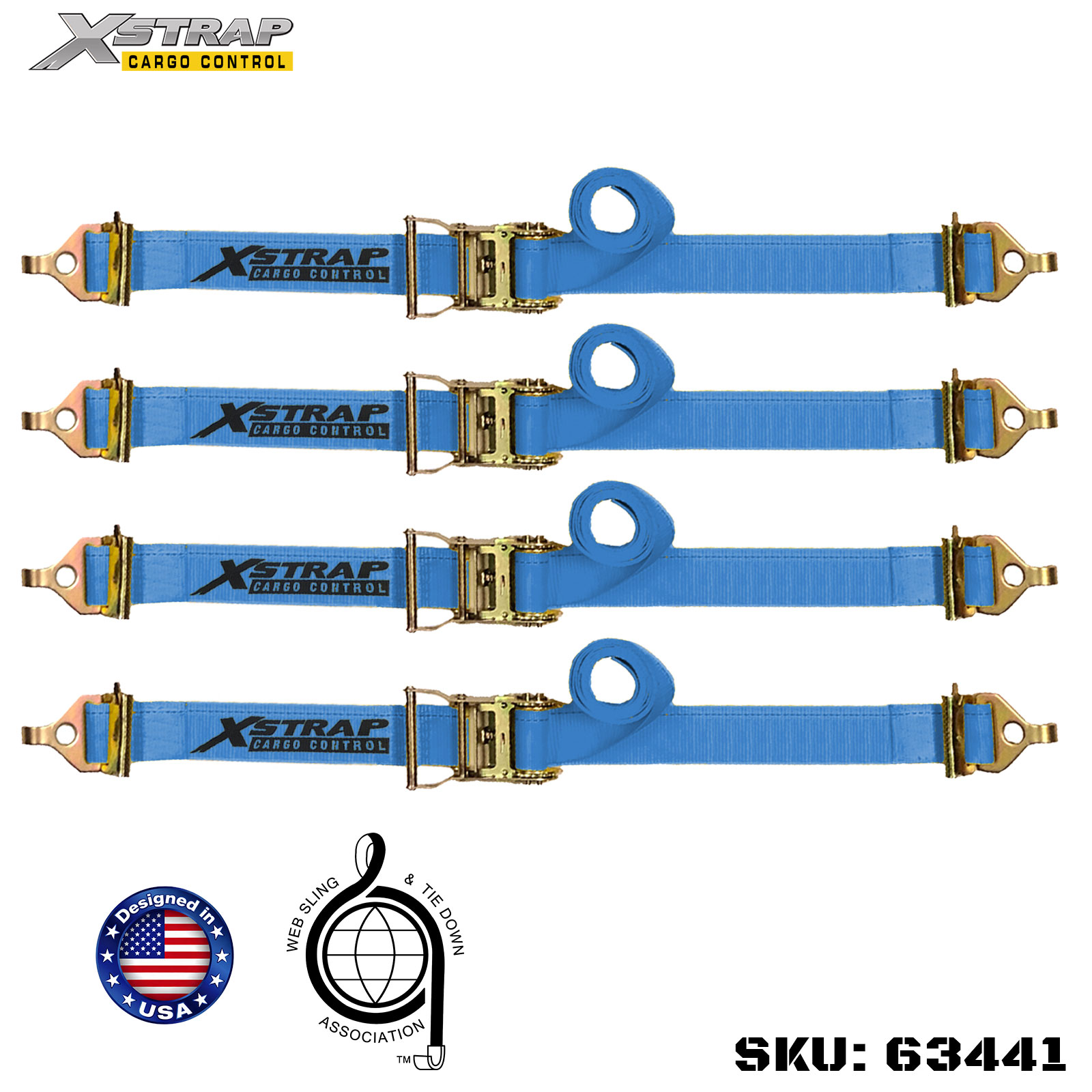 Xstrap 63441 Dây đai bánh cóc 2
