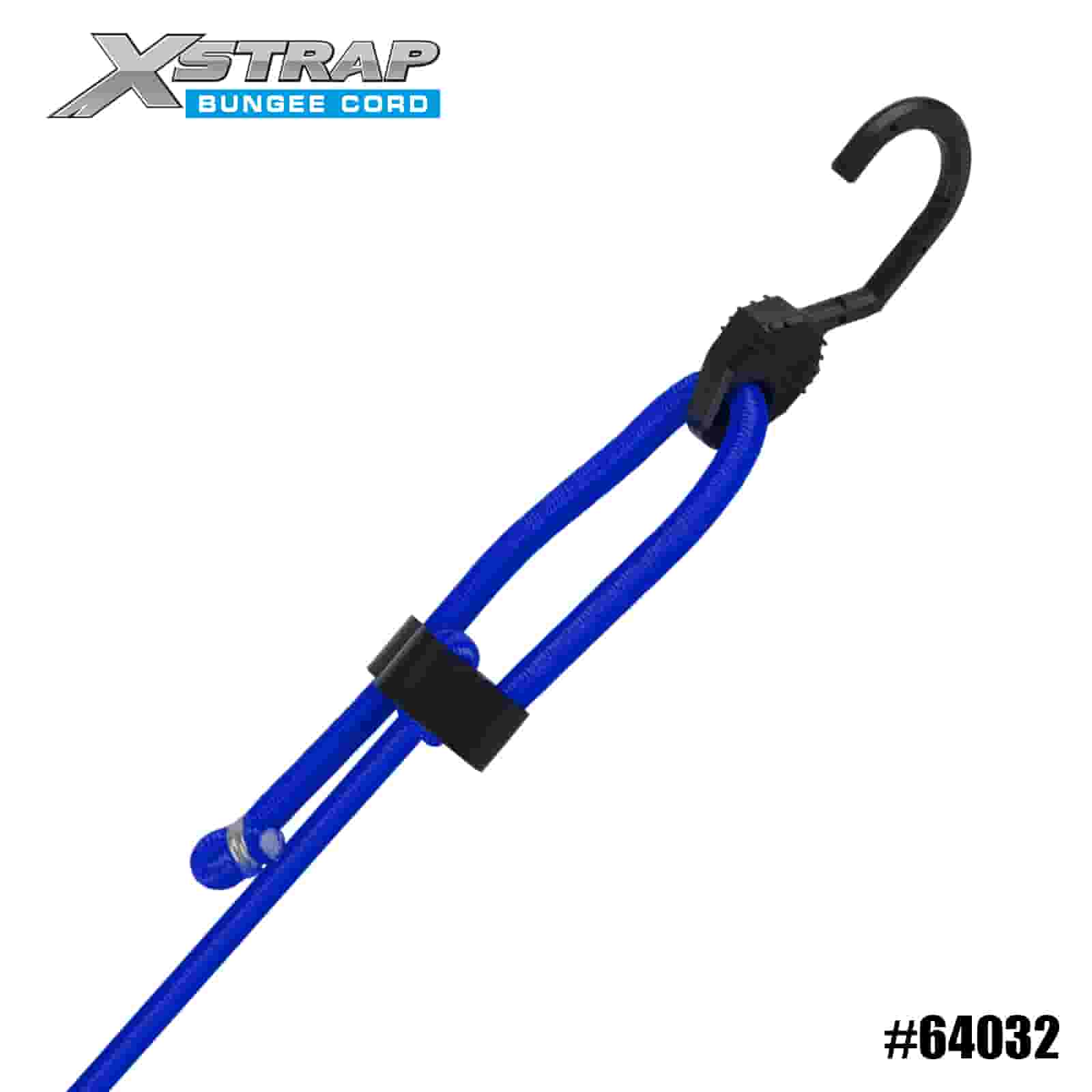 Xstrap 64032 3X Dây Bungee có thể điều chỉnh 8mm x 14”-20” 132-165lbs SWL